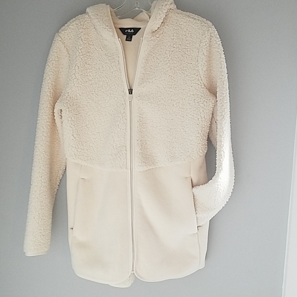 fila sherpa jacket womens